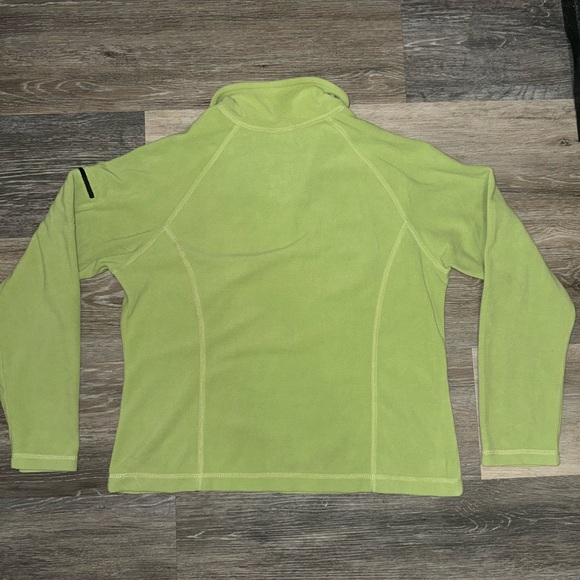 L.L. Bean Light Green 1/4 Zip -Quarter-zip Pullover Jacket - Size Small - Picture 4 of 4